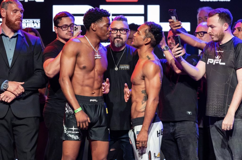 PFL Brussels weigh-in results – Habirora vs. Henderson