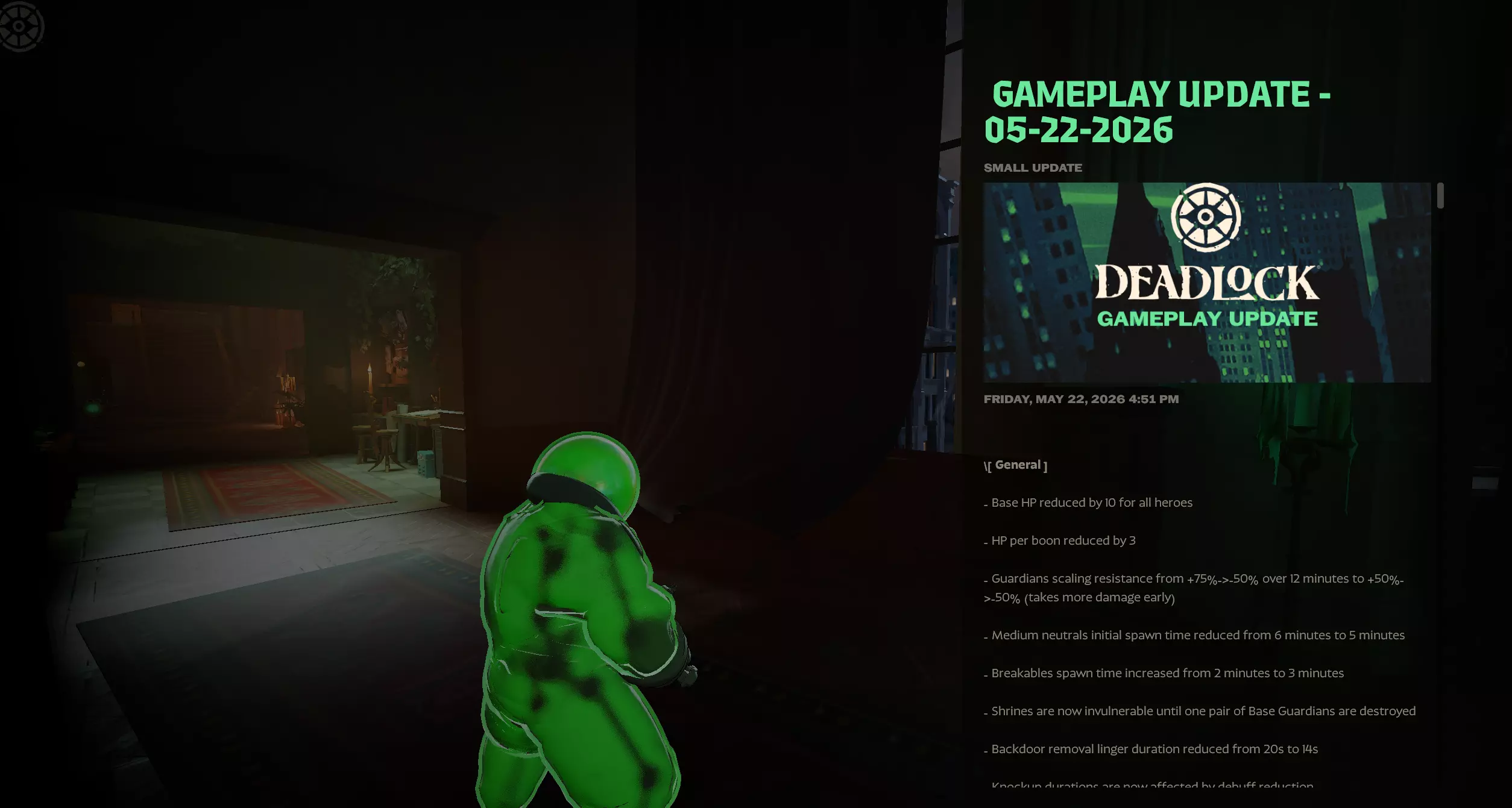 Deadlock 05-22-2026 Full Patch Notes: Urn Reworked