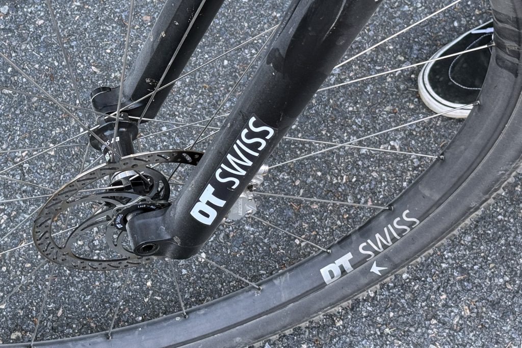 Spotted: 32″ DT Swiss Suspension Fork & Wheels At Nove Mesto World Cup, But…