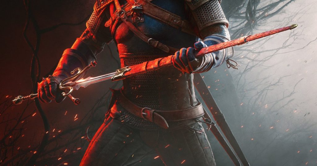 That sword Geralt unsheaths in The Witcher 3 Songs of the Past expansion artwork? We've seen it before That sword Geralt unsheaths in The Witcher 3 Songs of the Past expansion artwork? We've seen it before