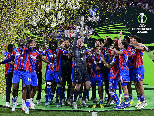 Crystal Palace win Conference League in Glasner's farewell