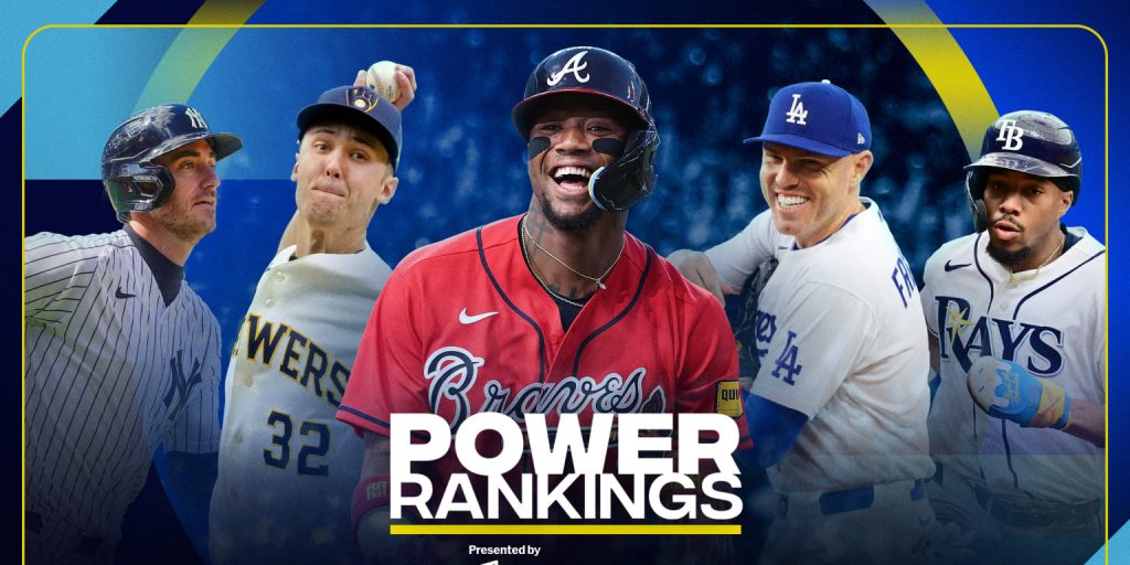 Dodgers move up to second in Power Rankings