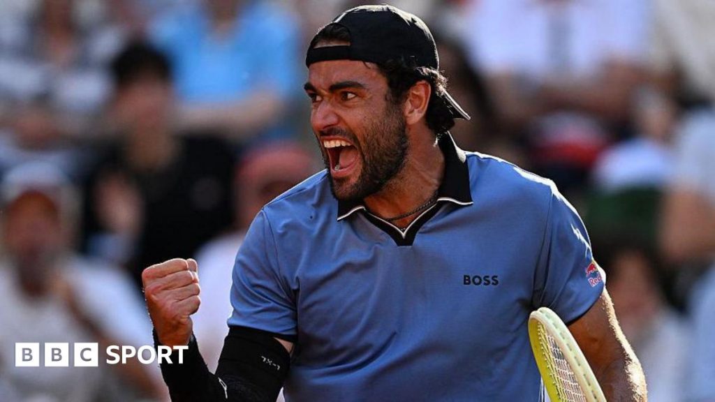 Reborn Berrettini one of three Italians into last eight Reborn Berrettini one of three Italians into last eight