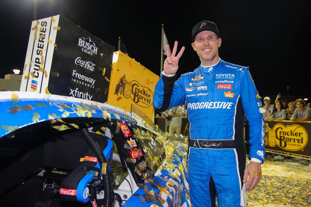 RECAP: Denny Hamlin Overcomes Adversity in NASCAR Cup Series Win at Nashville RECAP: Denny Hamlin Overcomes Adversity in NASCAR Cup Series Win at Nashville
