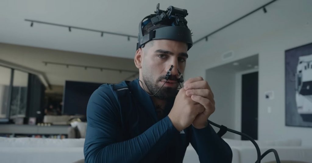 Ilia Topuria Debuts Neurostimulation Headgear Ahead of UFC White House Fight