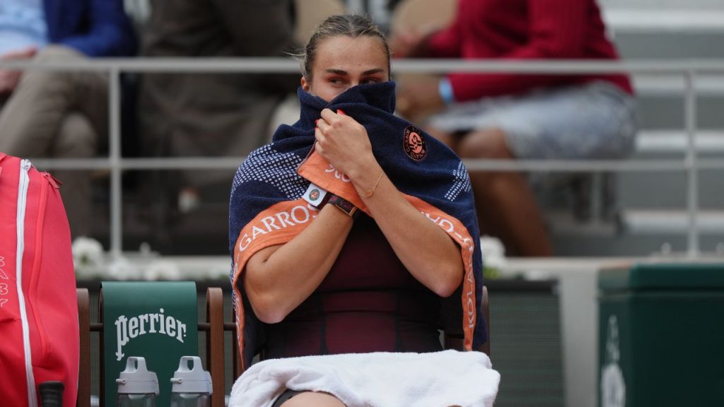 Top-seeded Sabalenka loses in French Open quarterfinals Top-seeded Sabalenka loses in French Open quarterfinals