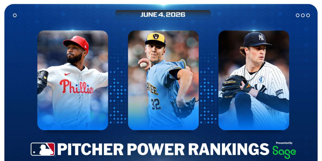 Cole joins Schlittler in Starting Pitcher Power Rankings