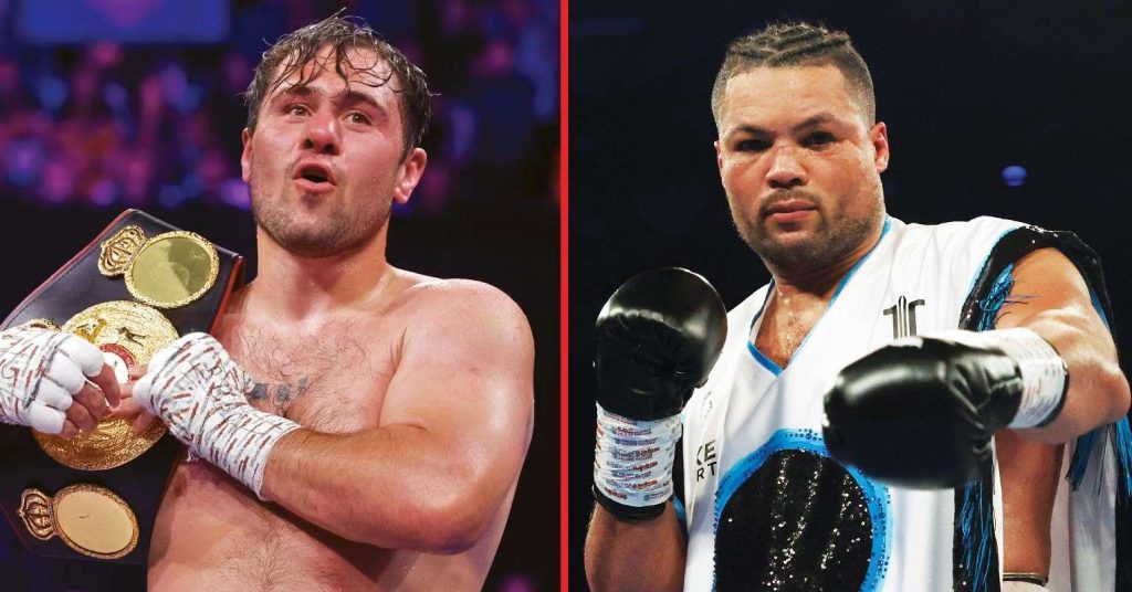 Dave Allen responds to reports he could face Joe Joyce on a Matchroom vs Queensberry card Dave Allen responds to reports he could face Joe Joyce on a Matchroom vs Queensberry card