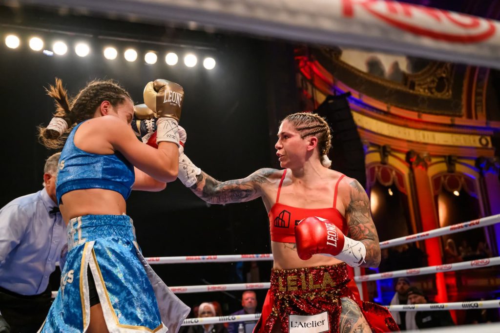 Leila Beaudoin beats Paulina Angel to win interim title Leila Beaudoin beats Paulina Angel to win interim title