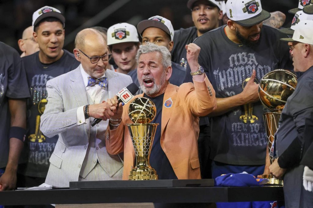 James Dolan told the Knicks they'd win the NBA title before their playoff run started James Dolan told the Knicks they'd win the NBA title before their playoff run started
