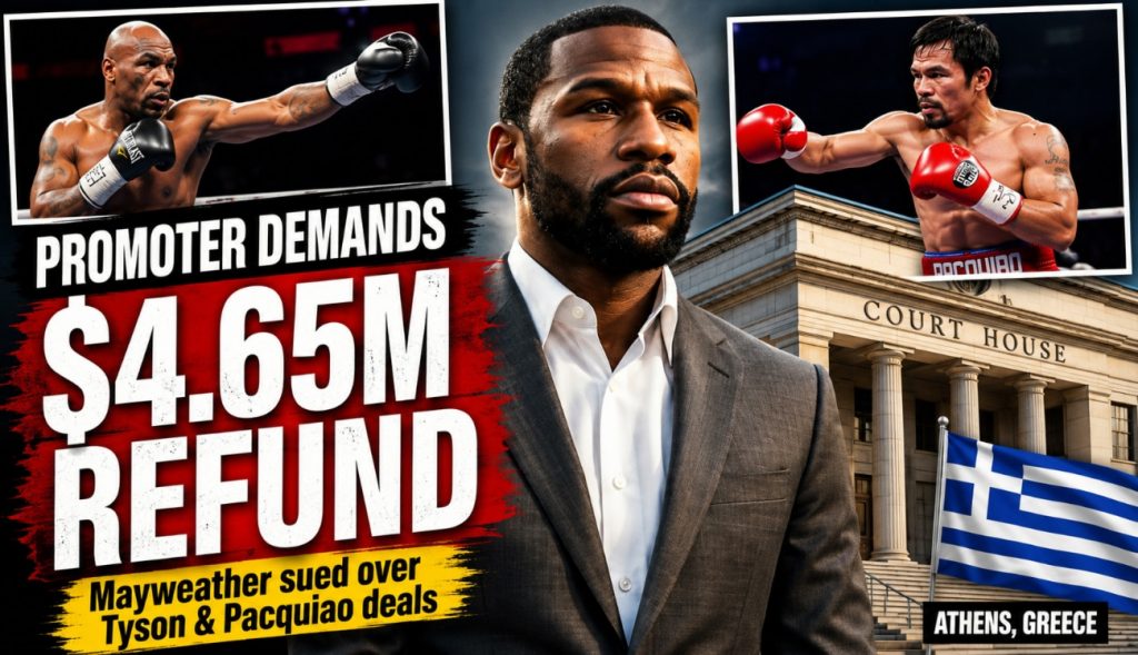 Promoter Demands .65M Refund From Floyd Mayweather For Scrapped Tyson And Pacquiao Exhibitions Promoter Demands .65M Refund From Floyd Mayweather For Scrapped Tyson And Pacquiao Exhibitions