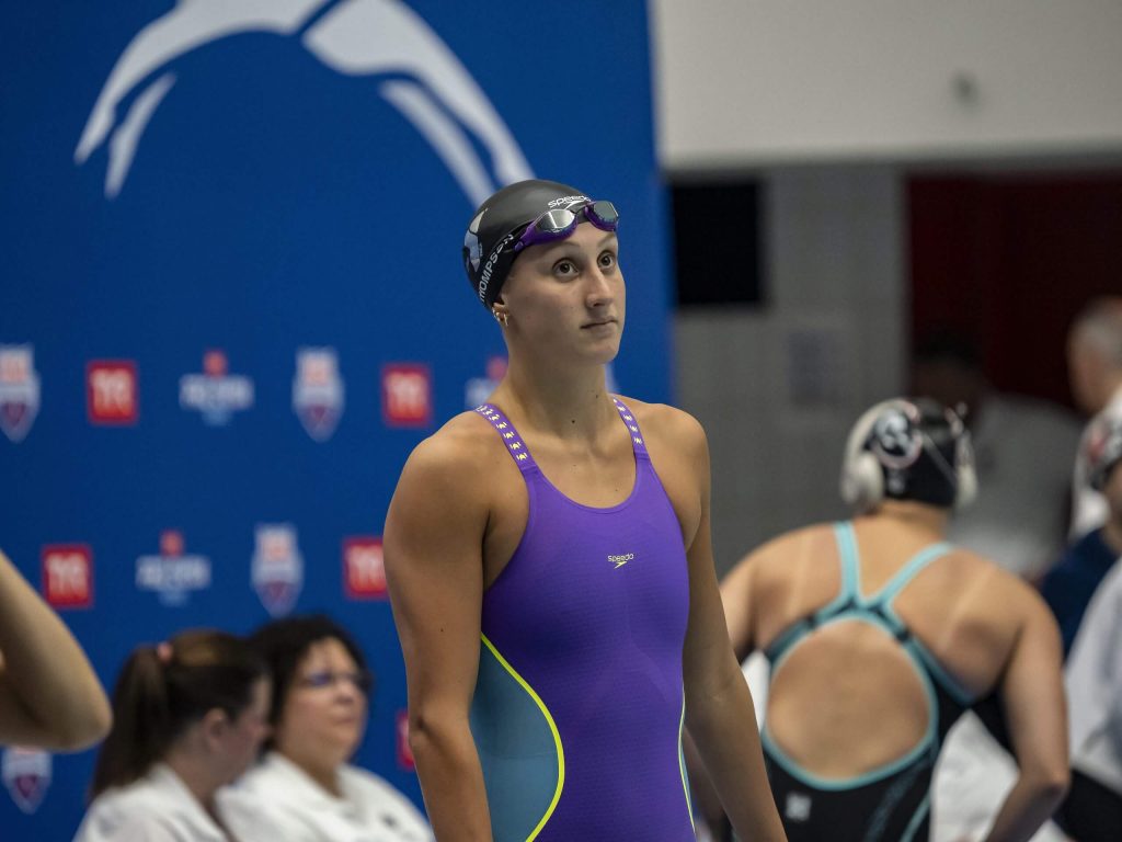 Anna Moesch Crushes U.S. Open Record in 100 Freestyle with 52.11, Just 0.17 Off American Record Anna Moesch Crushes U.S. Open Record in 100 Freestyle with 52.11, Just 0.17 Off American Record