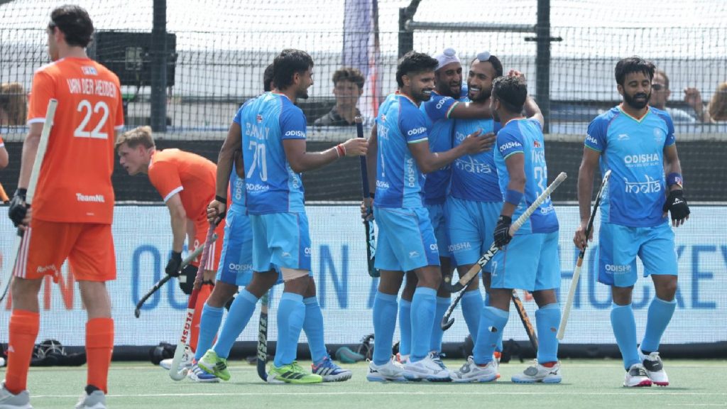 HIL: Despite Harmanpreet’s absence, India beat Olympic champions Netherlands 3-2 HIL: Despite Harmanpreet’s absence, India beat Olympic champions Netherlands 3-2