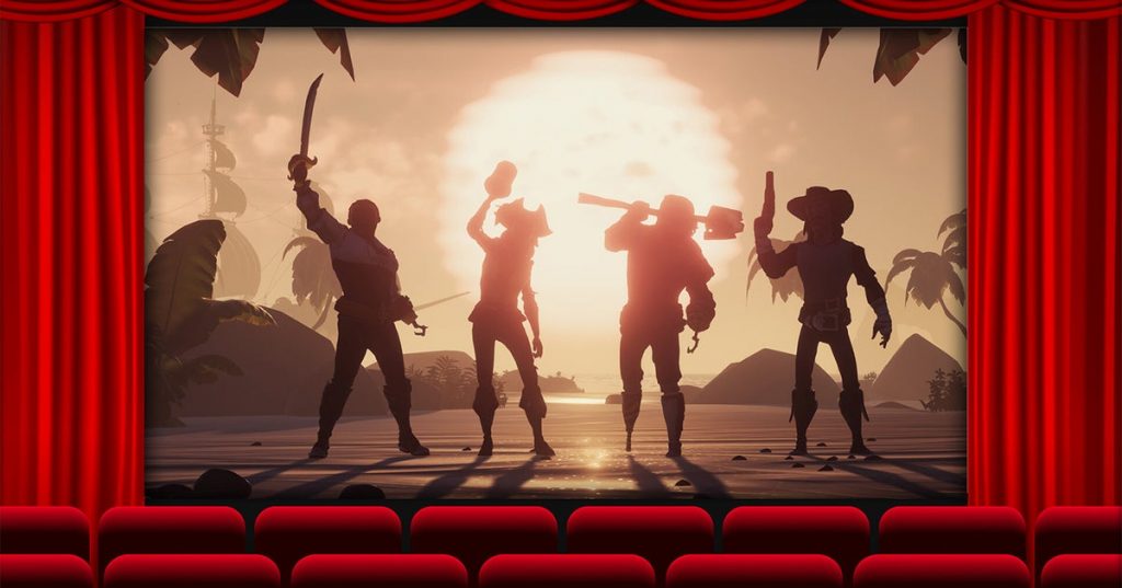 Sea of Thieves is becoming a live-action movie, the Gears of War film apparently has a plot, and Microsoft's considering bringing the Halo TV show back Sea of Thieves is becoming a live-action movie, the Gears of War film apparently has a plot, and Microsoft's considering bringing the Halo TV show back