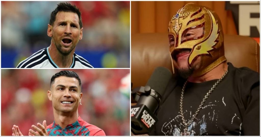Rey Mysterio Has Named the Lionel Messi and Cristiano Ronaldo of WWE Rey Mysterio Has Named the Lionel Messi and Cristiano Ronaldo of WWE