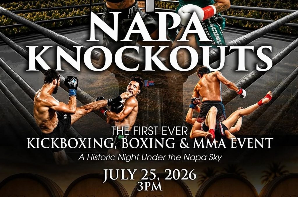 NAPA Knockout brings combat sports to wine country NAPA Knockout brings combat sports to wine country