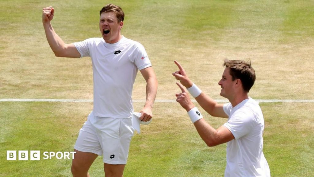 Patten & Heliovaara maintain Wimbledon title bid Patten & Heliovaara maintain Wimbledon title bid