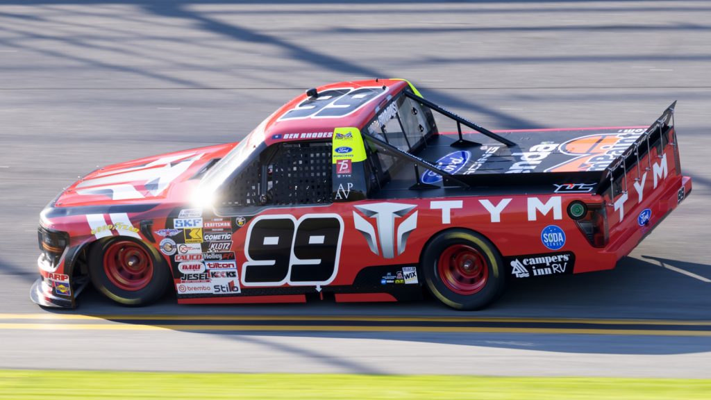 Ben Rhodes 'not relaxing one bit' despite comfy gap to NASCAR Truck Series Chase bubble Ben Rhodes 'not relaxing one bit' despite comfy gap to NASCAR Truck Series Chase bubble