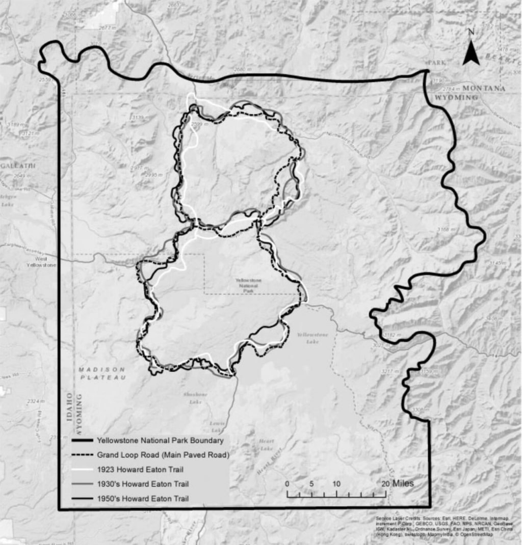 The Fragmented Legacy of Yellowstone National Park’s Howard Eaton Trail The Fragmented Legacy of Yellowstone National Park’s Howard Eaton Trail