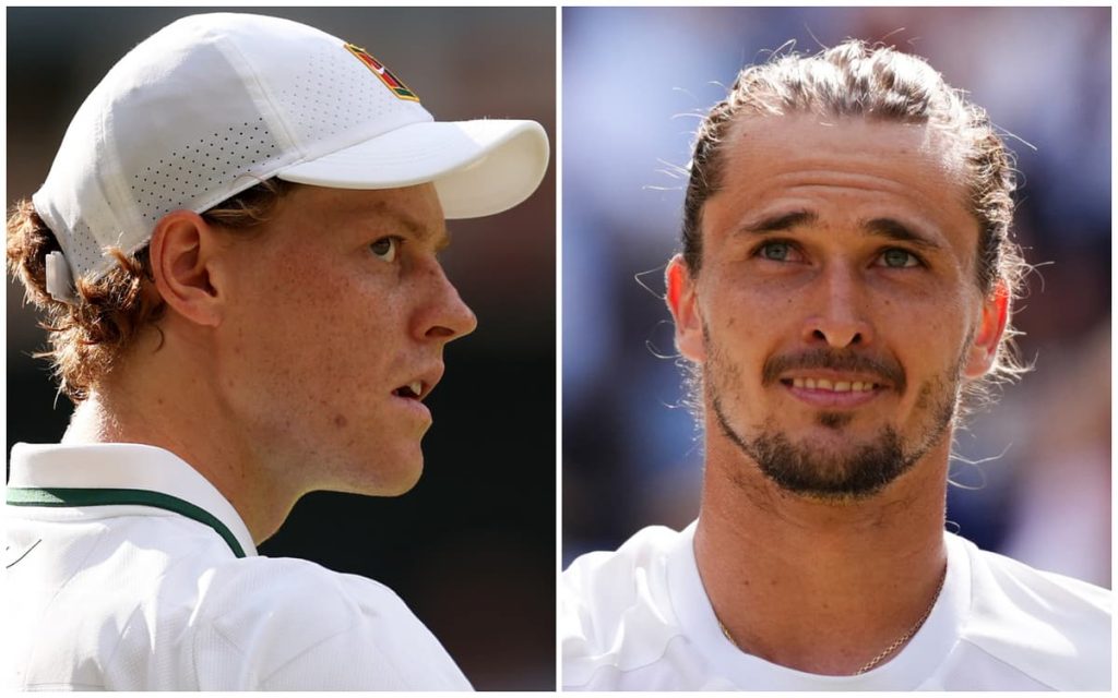 Jannik Sinner vs Alexander Zverev start time and how to watch Wimbledon final today Jannik Sinner vs Alexander Zverev start time and how to watch Wimbledon final today