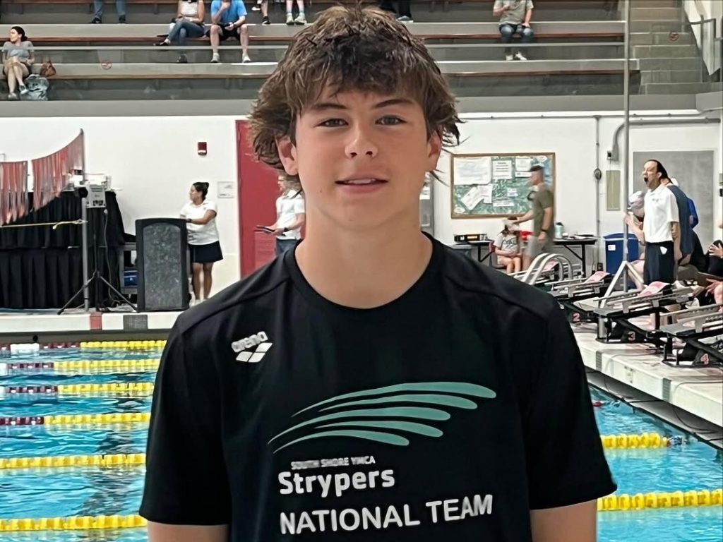 15-Year-Old Cullen Cashman Pops a 1:02 in the 100 Breast at New England Senior Champs 15-Year-Old Cullen Cashman Pops a 1:02 in the 100 Breast at New England Senior Champs