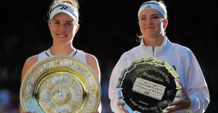 Linda Noskova, Karolina Muchova joke their friendship 'survived' Wimbledon final Linda Noskova, Karolina Muchova joke their friendship 'survived' Wimbledon final