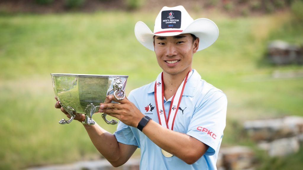 Dawson Lew pulls through to win the 121st Canadian Men’s Amateur Championship Dawson Lew pulls through to win the 121st Canadian Men’s Amateur Championship