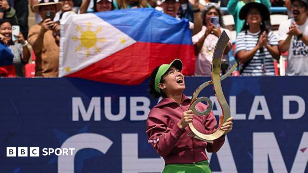 Eala becomes first Filipino to win WTA singles title Eala becomes first Filipino to win WTA singles title