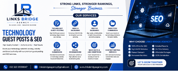 Links Bridge Agency Technology Guest Posts & SEO Links Bridge Agency Technology Guest Posts & SEO