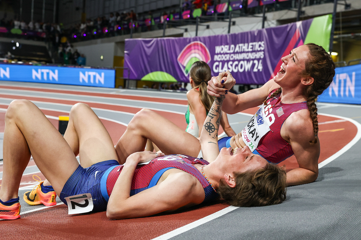 2024 World Indoors W1500: Freweyni Hailu Wins Gold As Americans Hiltz & Mackay Go 2-3