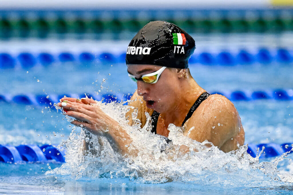 Lisa Angiolini Books Place For Paris 2024 After Winning 100m Breaststroke At Italian Olympic Trials