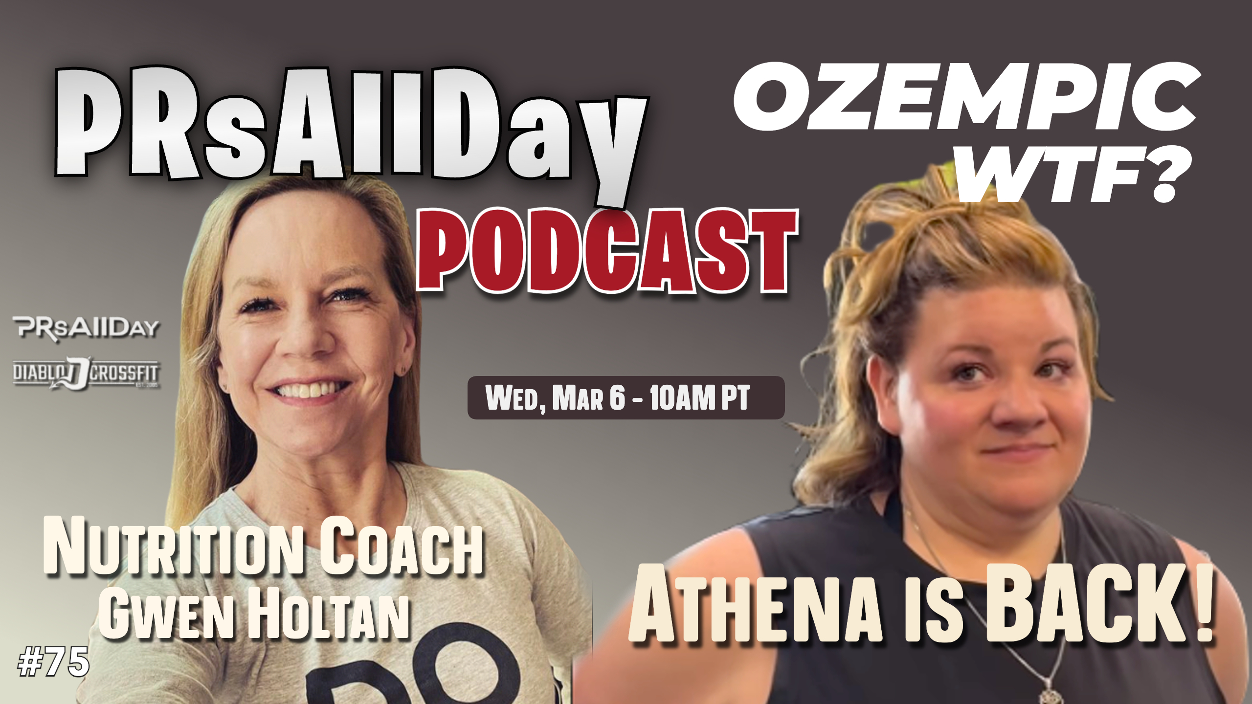 Athena is BACK! Ozempic Debate with Nutrition Coach Gwen