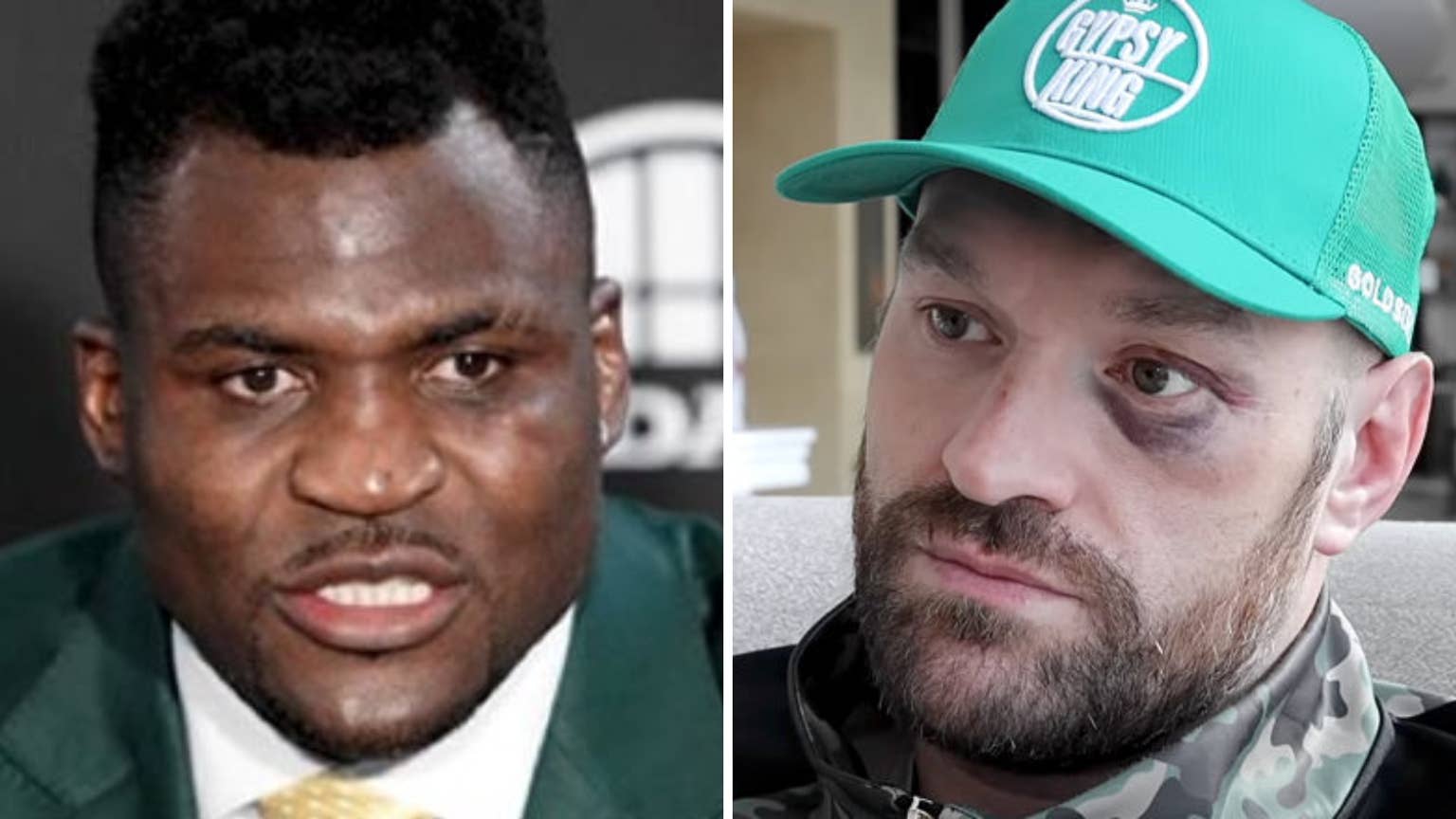 Francis Ngannou and Tyson Fury get into heated altercation – 'Without boxing rules, you're nothing'