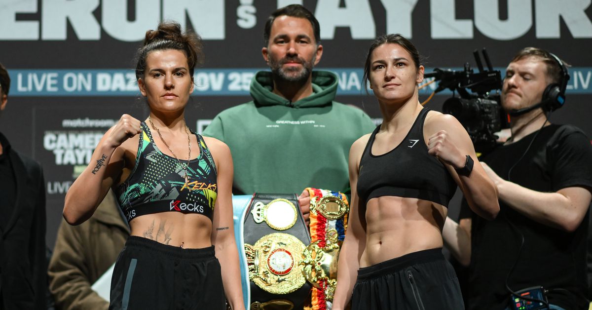 Chantelle Cameron: Katie Taylor is holding up trilogy fight