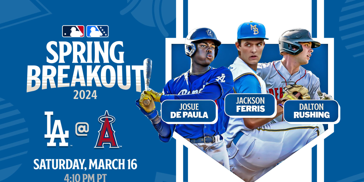 Here's the Dodgers' 2024 Spring Breakout roster