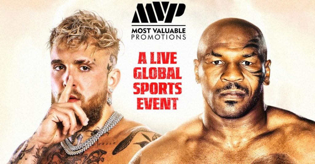 Jake Paul Set to Battle Mike Tyson in Boxing Event on Netflix