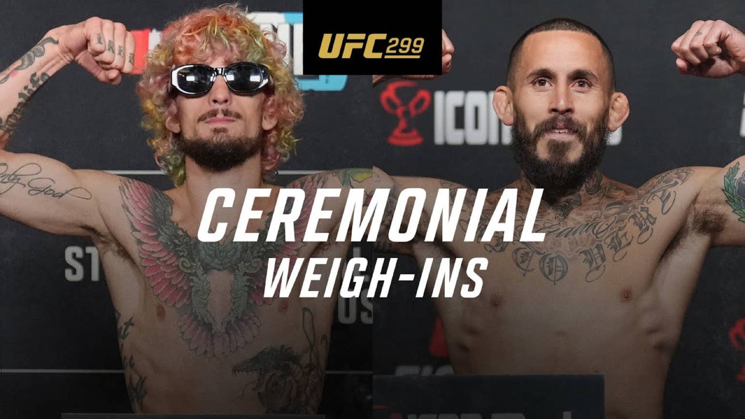 UFC 299 Ceremonial Weigh-In Video