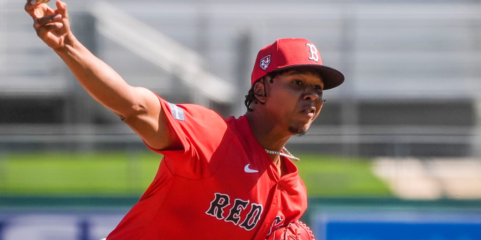 LIVE: Bello, Red Sox discuss extension from the DR