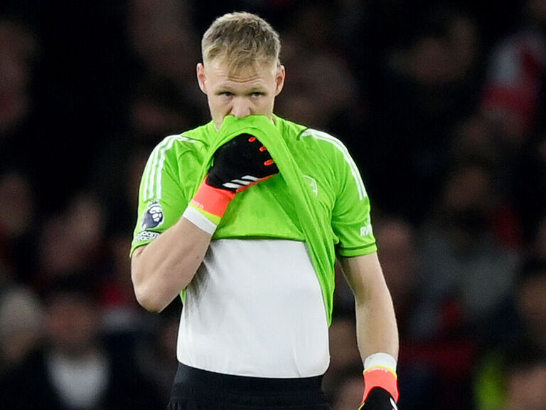 Watch: Arsenal's Ramsdale gifts Brentford goal with horrific error