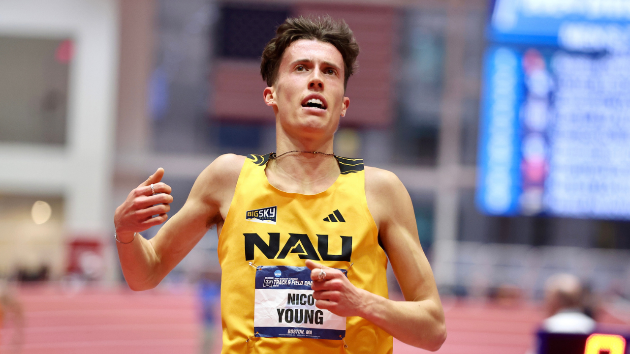 2024 NCAA Indoors: Nico Young Sweeps 3K/5K as Luke Houser Repeats in Mile