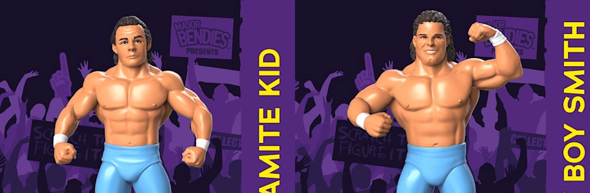 Big Rubber Guys British Bulldogs  Wrestling Collector Shop Exclusives