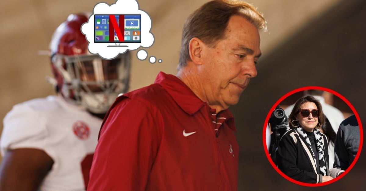 Netflix Is A Perfect Way To Take Your Mind Off Things, Which Nick Saban Reportedly Used After Alabama's Loss To Michigan Netflix Is A Perfect Way To Take Your Mind Off Things, Which Nick Saban Reportedly Used After Alabama's Loss To Michigan