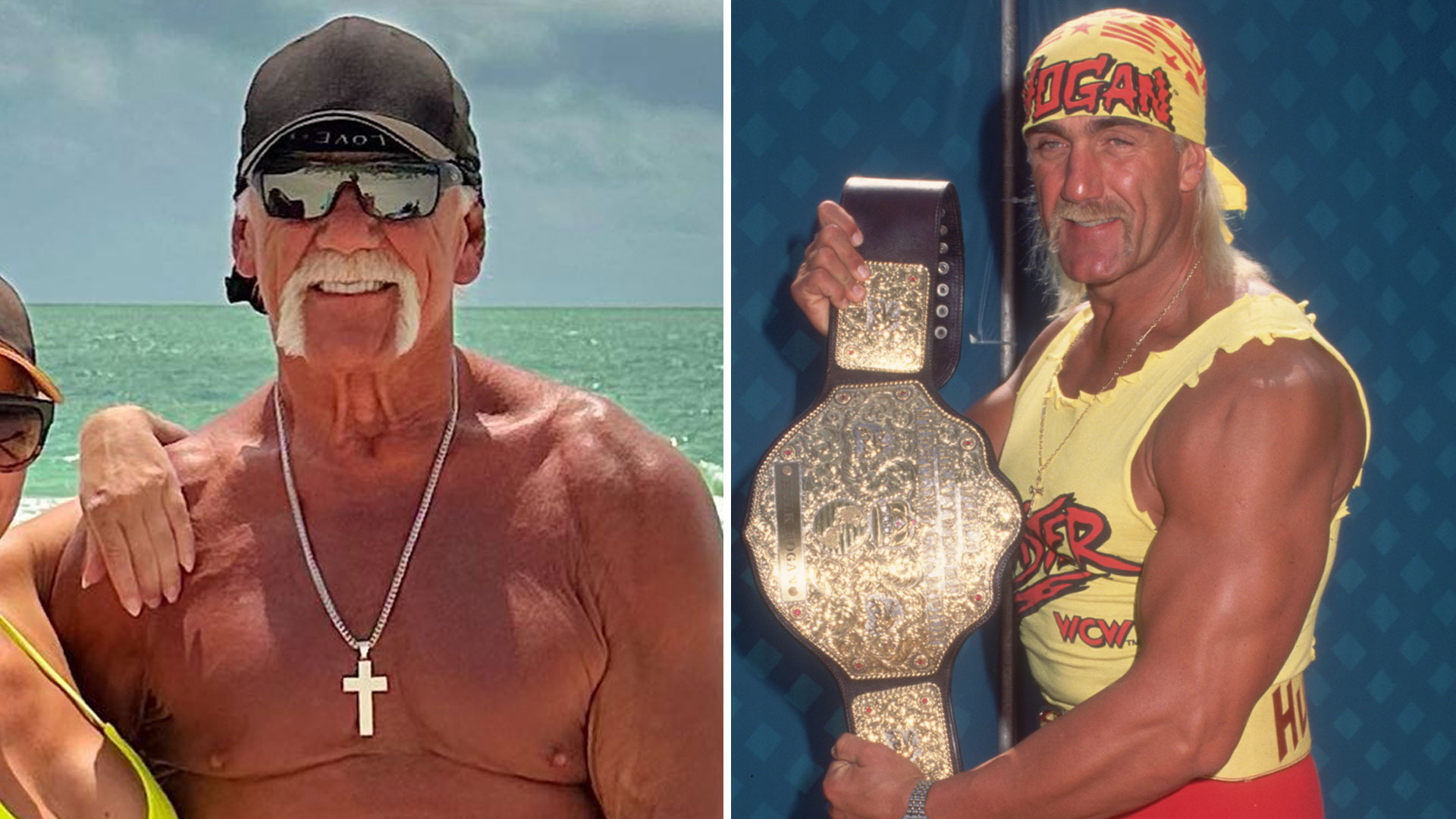 WWE legend Hulk Hogan’s body transformation as 70-year-old battles health issues through years to still be in shape