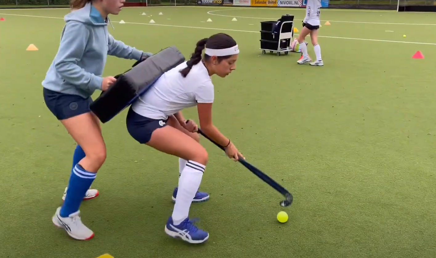 A hockey drill to improve your long escape drills and 1v1s