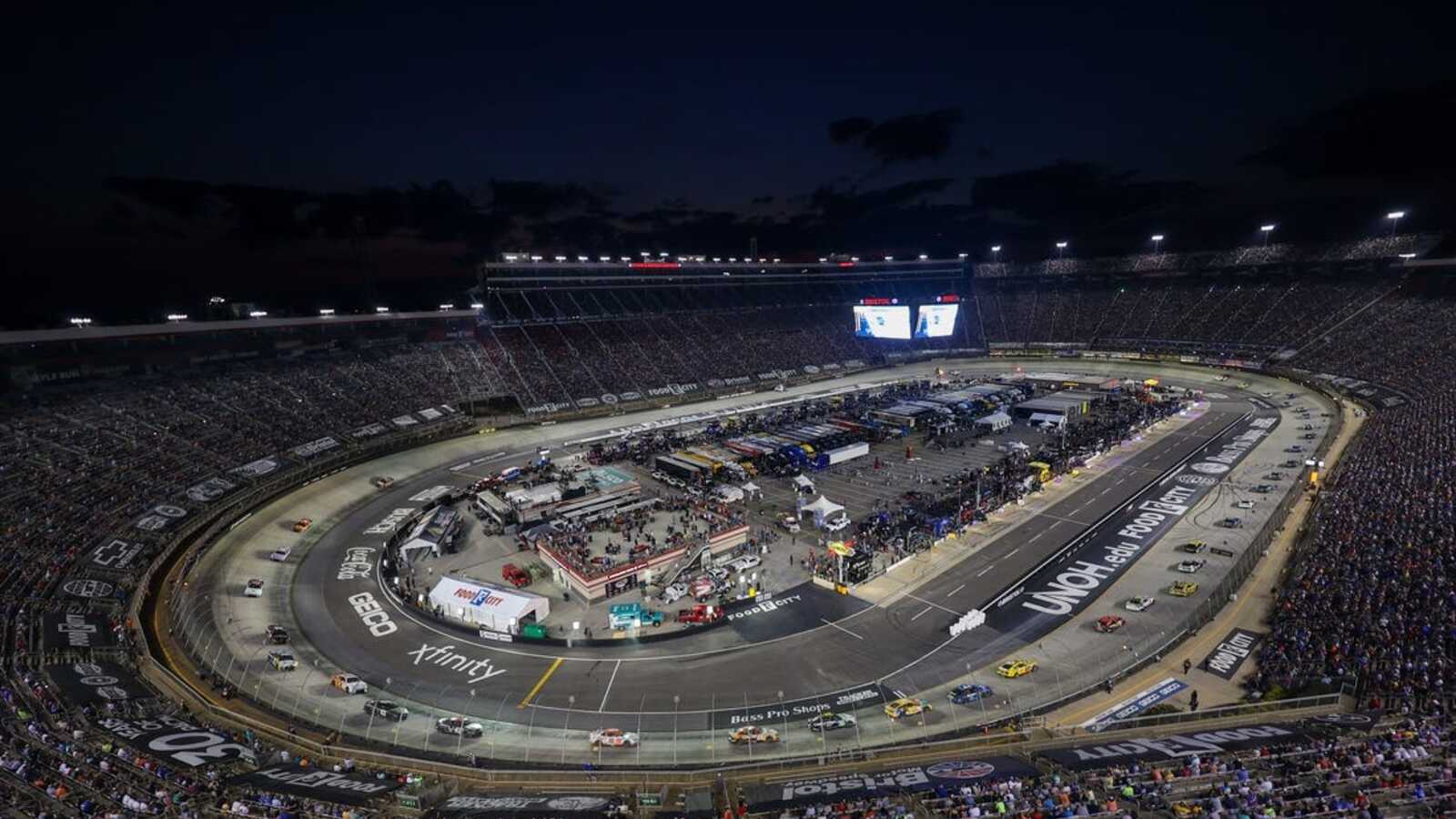 NASCAR Cup Series returns to concrete from dirt at Bristol