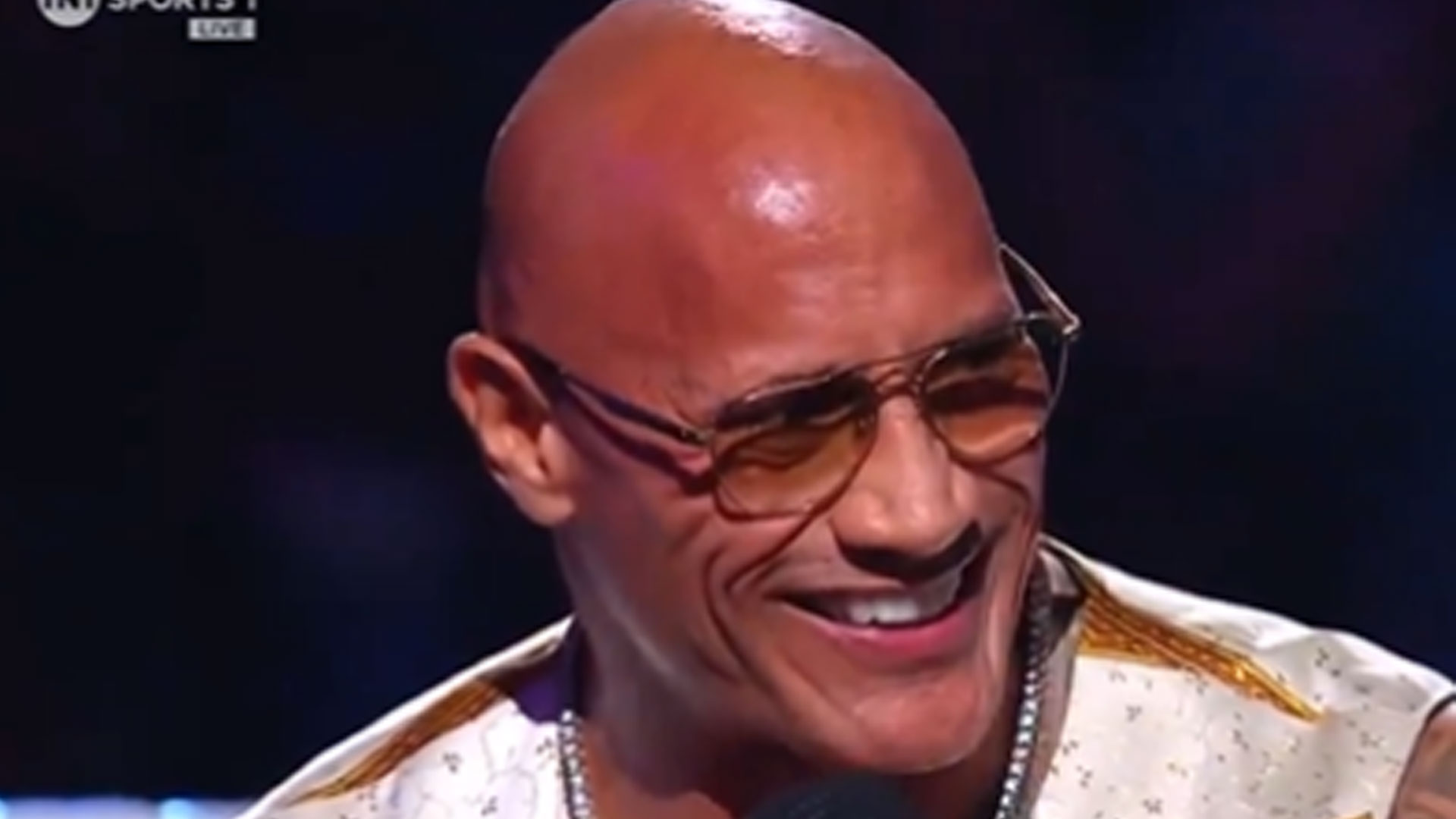 WWE forced to cut out during Smackdown show on live TV as ‘drunk and horny’ fan leaves The Rock nervous