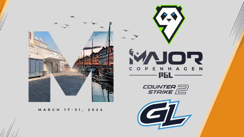 9Pandas Replaced by GamerLegion at PGL Major Copenhagen 2024 9Pandas Replaced by GamerLegion at PGL Major Copenhagen 2024