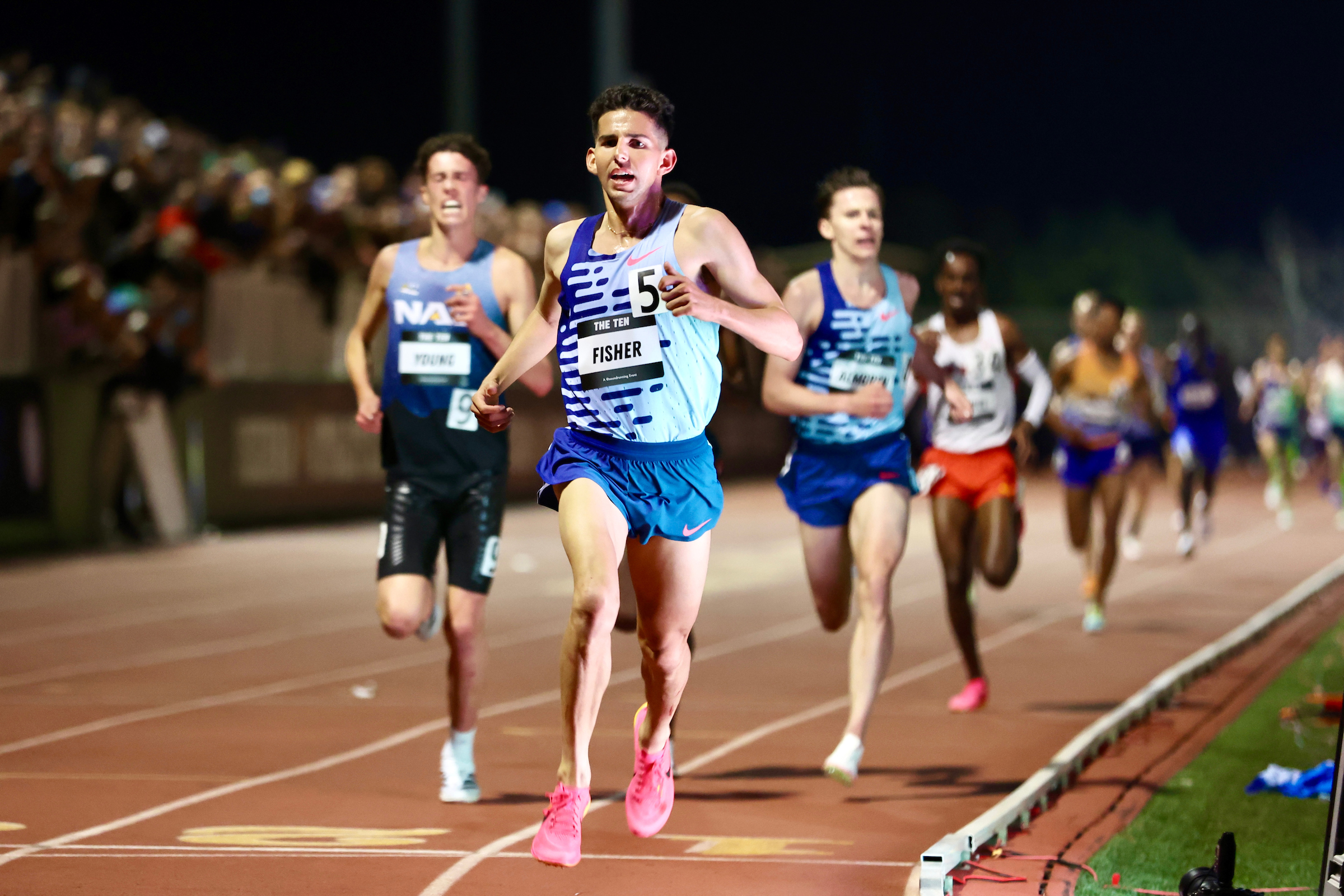 The TEN: Grant Fisher Wins As 8 Men Break 27:00 & Nico Young Runs 26:52