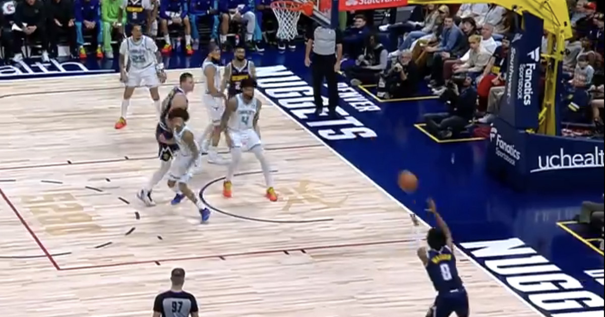 Nikola Jokic’s volleyball assist has to be seen to be believed Nikola Jokic’s volleyball assist has to be seen to be believed