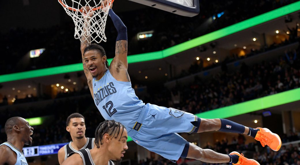 NBA Roundup: Morant scores 26, dunks on Wembanyama as Grizzlies pull away from Spurs
